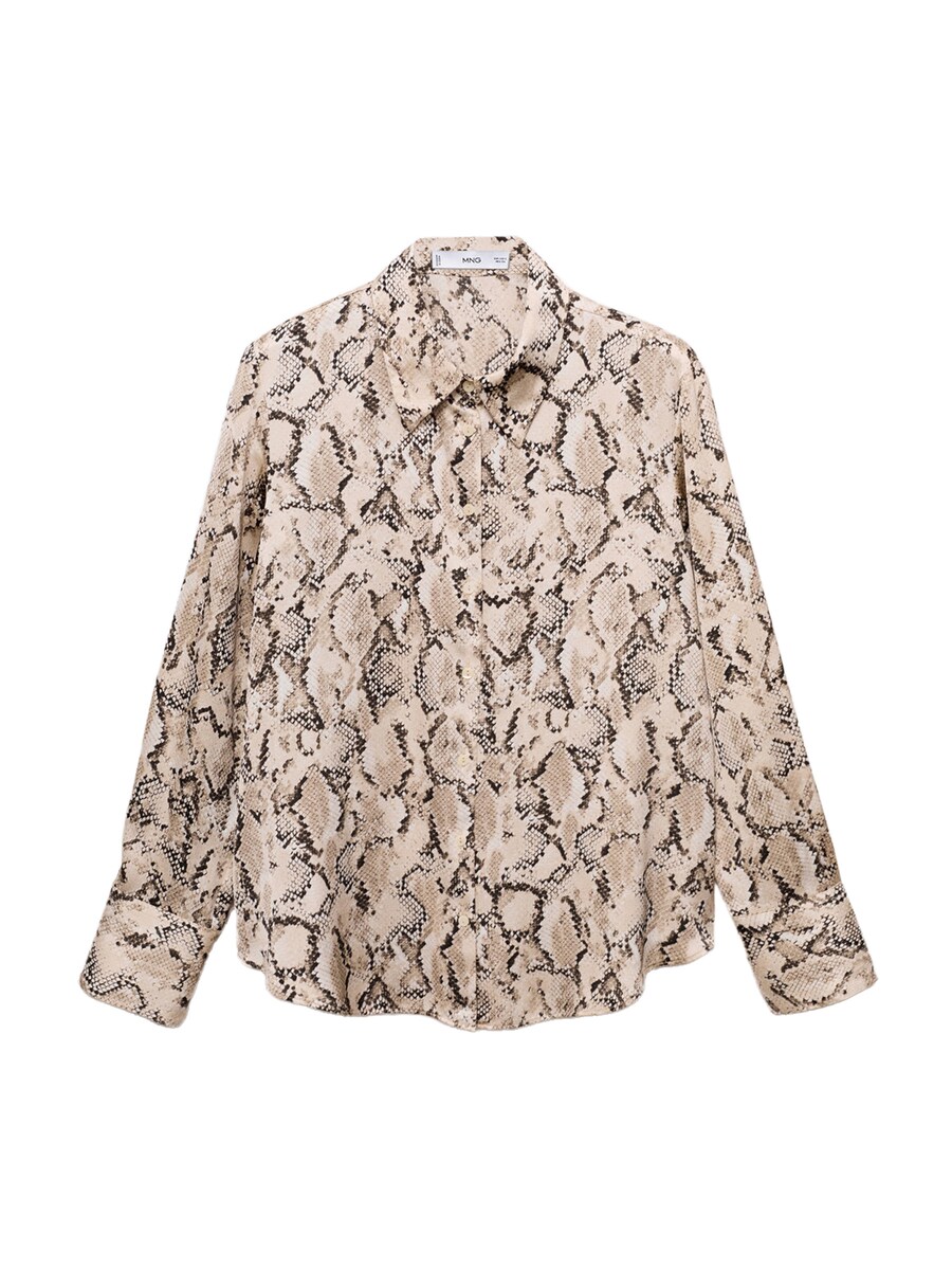 

Блузка MANGO IDEALE, цвет Beige/Sand/Dark beige