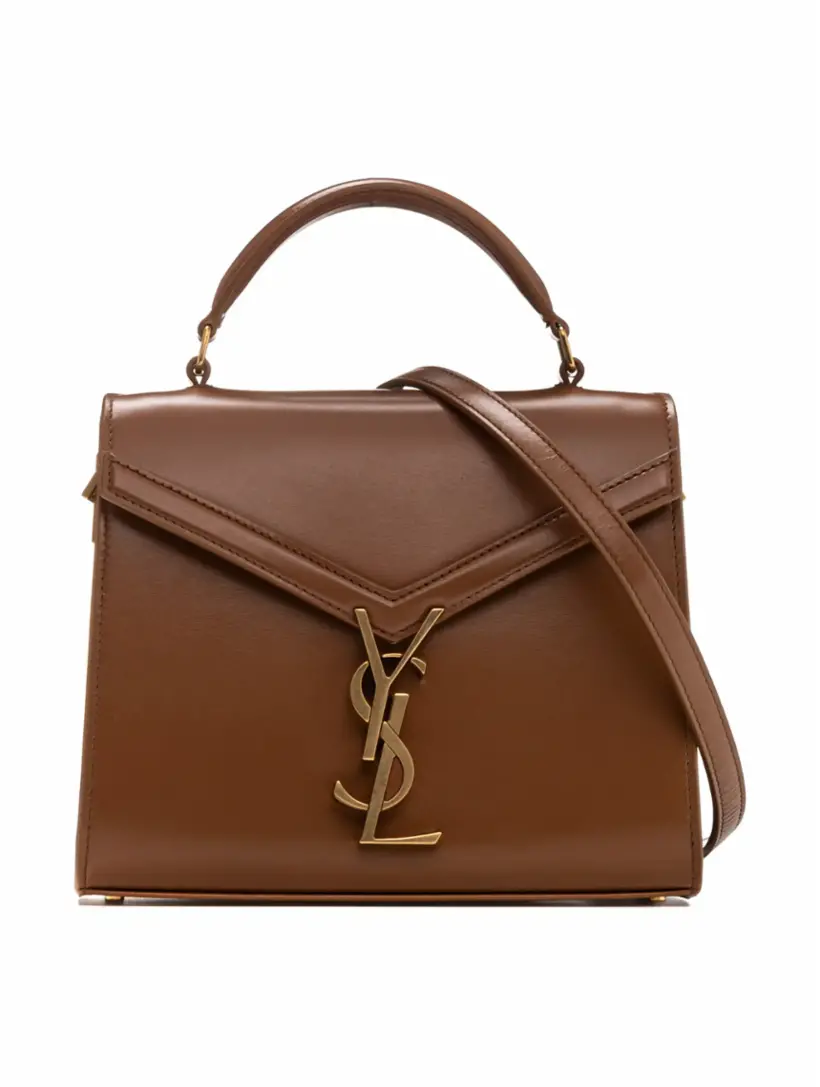 

Мини-сумка Cassandra Saint Laurent, коричневый