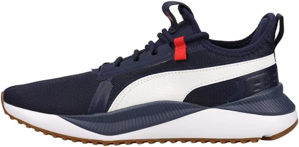 Мужские кроссовки PUMA Pacer Future Street Plus, Peacoat White High Risk Red — фото 3