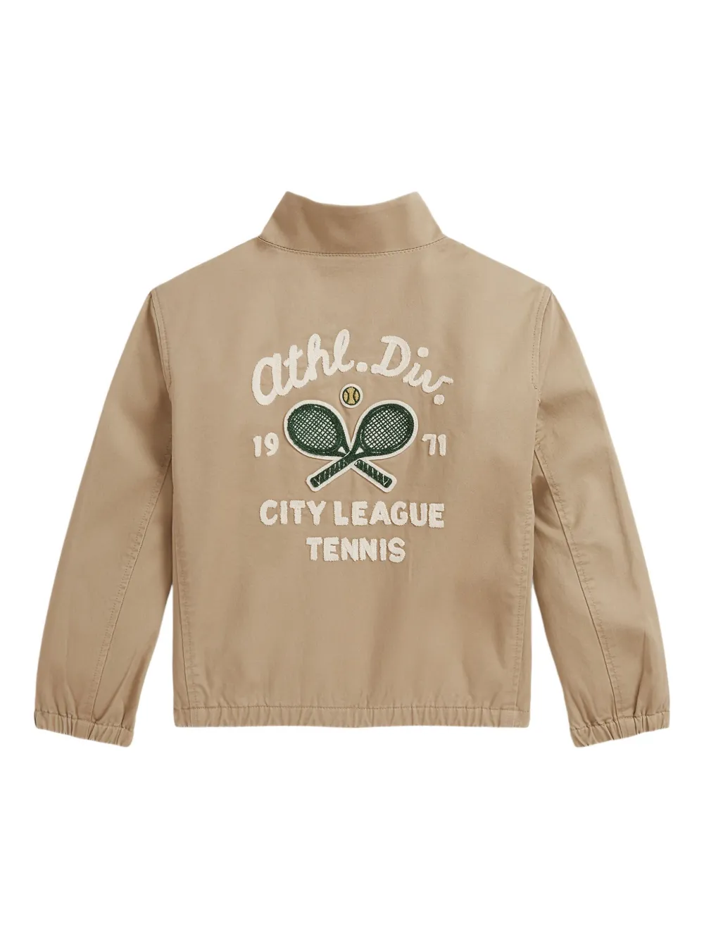 Ветровка с вышивкой POLO RALPH LAUREN KIDS, нейтральный — фото 2