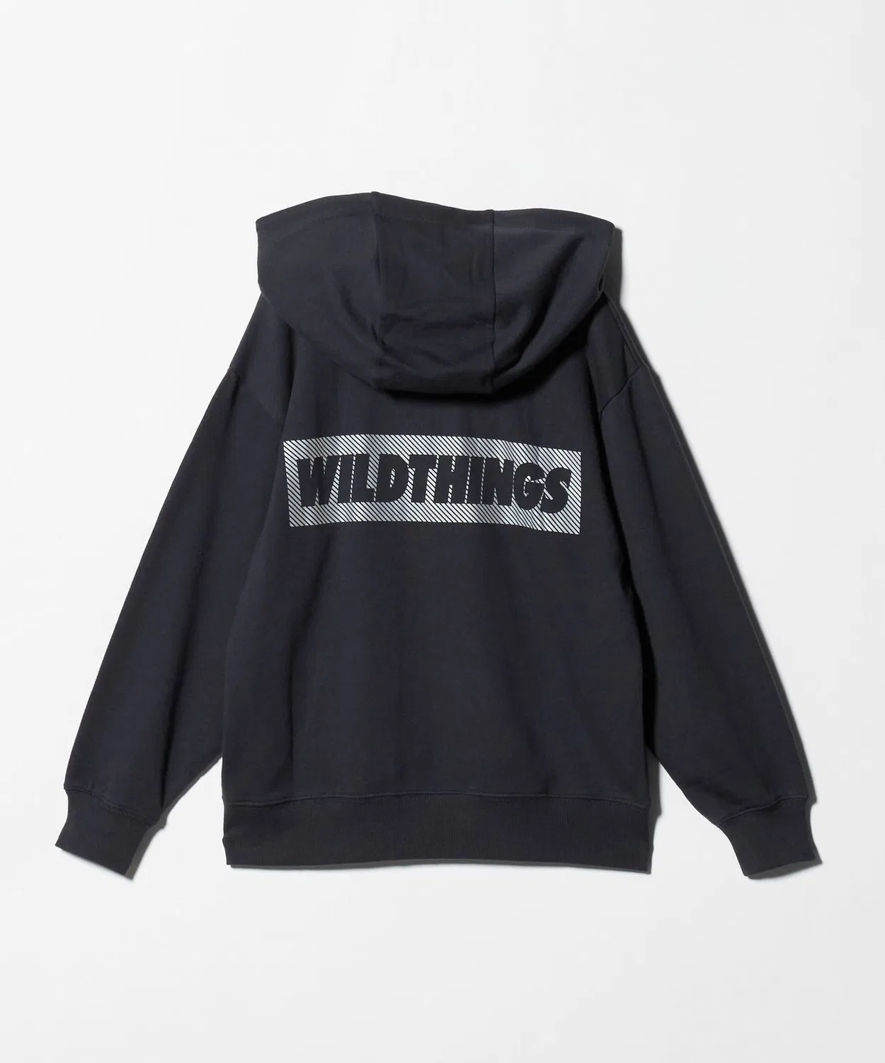 Детская толстовка Wild Things с капюшоном, серая — фото 4