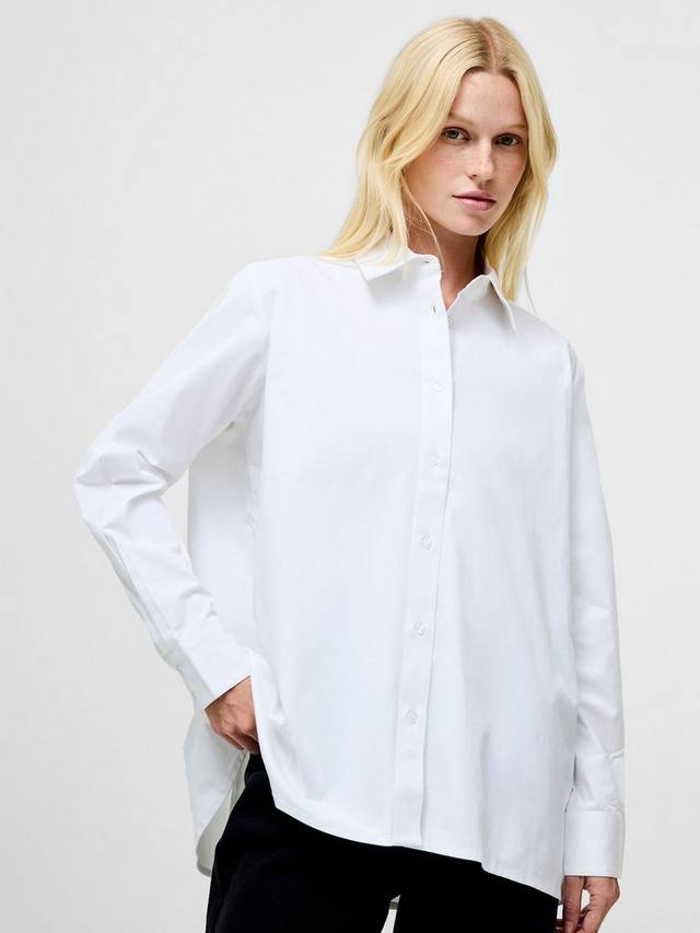 

Рубашка Kesha с разрезом на спине French Connection, Linen White