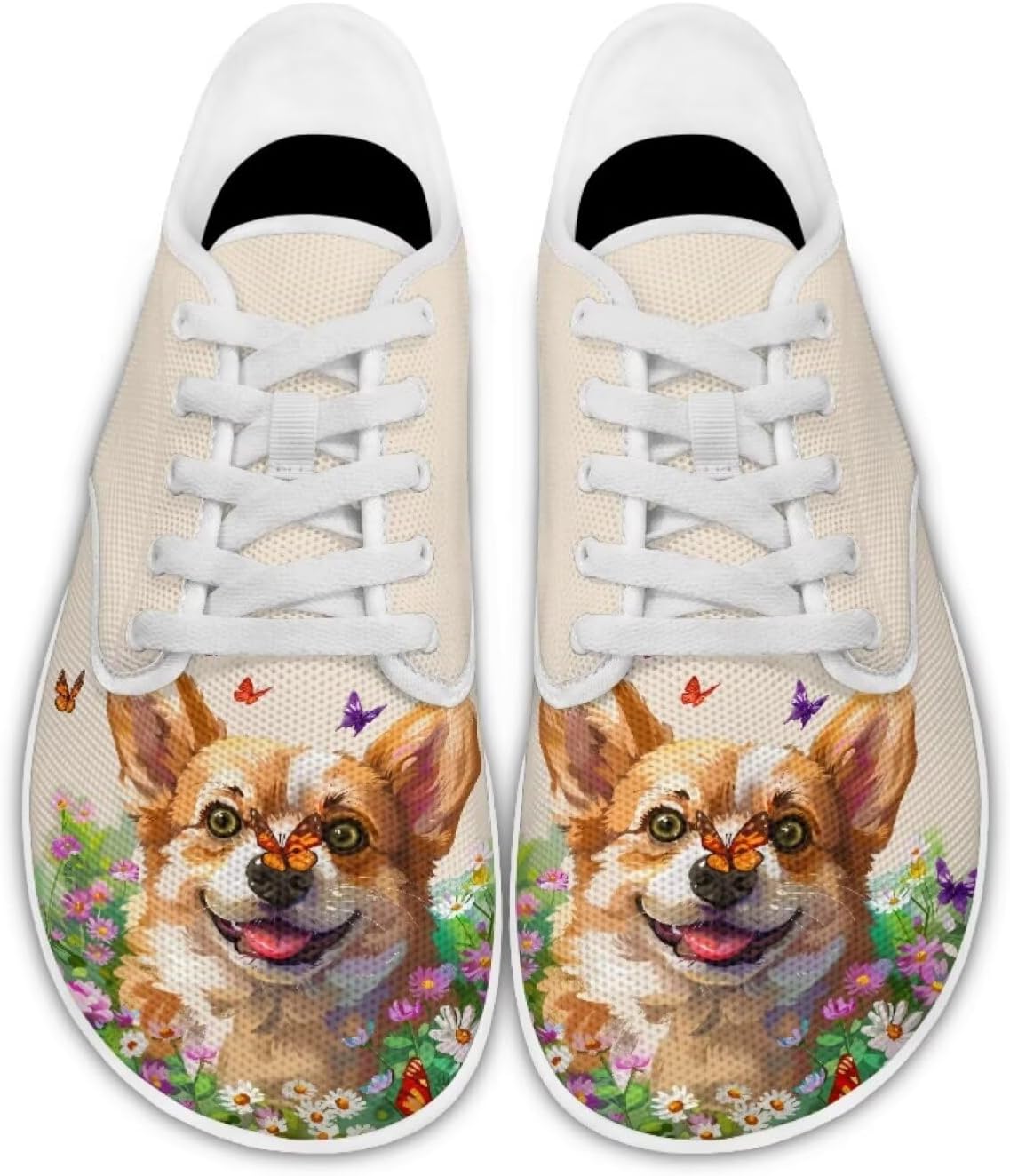 

Женские кроссовки для отдыха с собакой, танцевальные балетки, деловые лоферы, прогулочные кроссовки для ходьбы Ecaestolph, бежевый