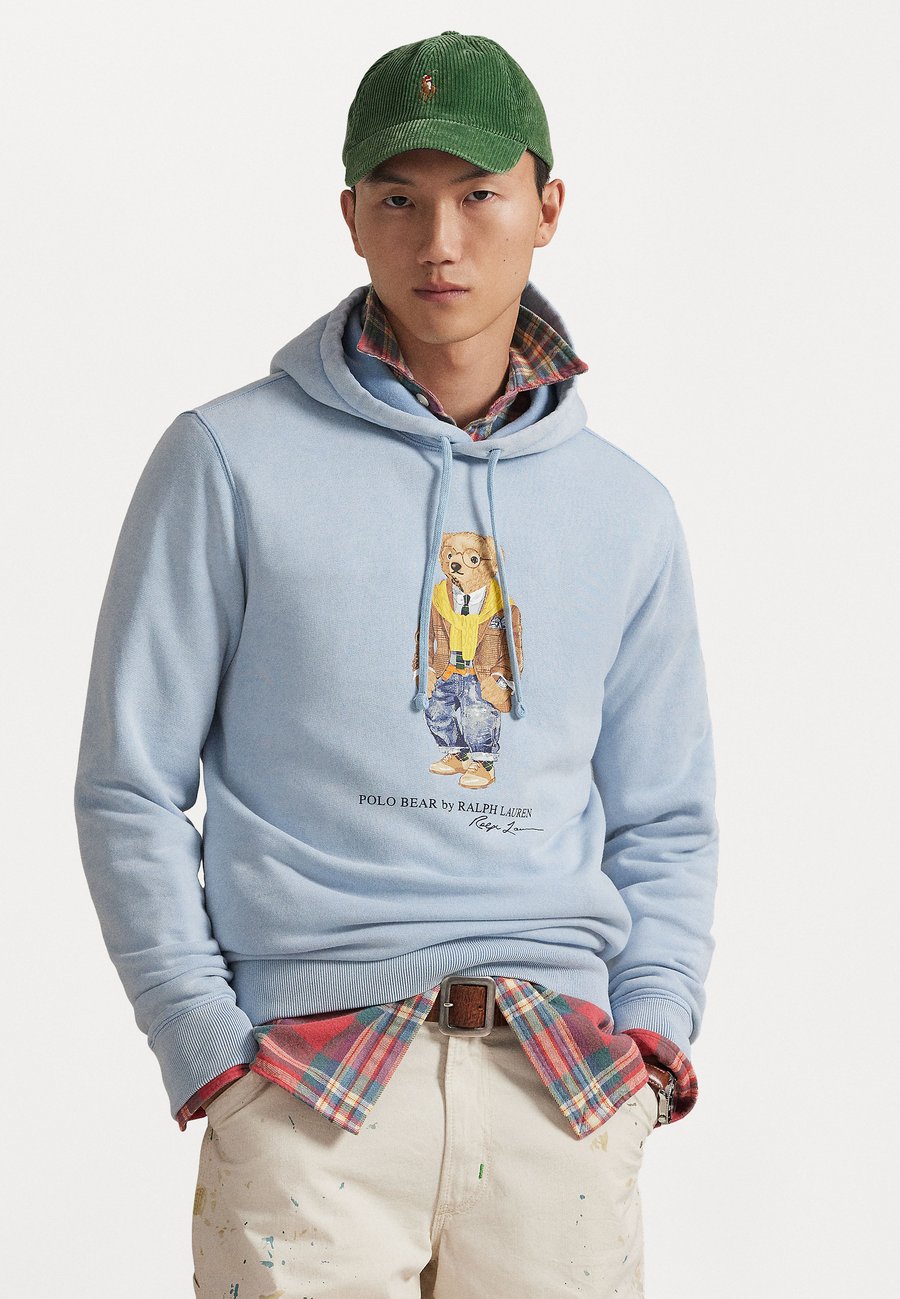 

Худи Polo Ralph Lauren POLO BEAR GARMENT-DYED FLEECE HOODIE, Southport Blue/Heritage Bear/Dark Blue, Синий, Худи Polo Ralph Lauren POLO BEAR GARMENT-DYED FLEECE HOODIE, Southport Blue/Heritage Bear/Dark Blue