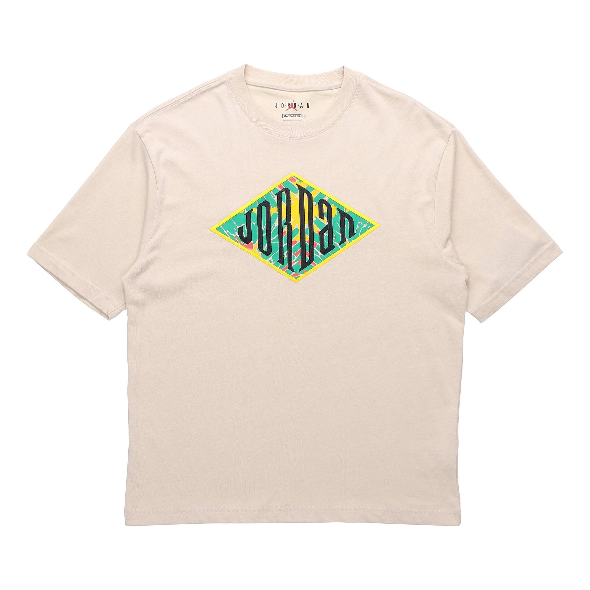 

Футболка Air Jordan Sport DNA Stitching Applique Logo Short-sleeve Tee Men Oatmeal CN3114-140