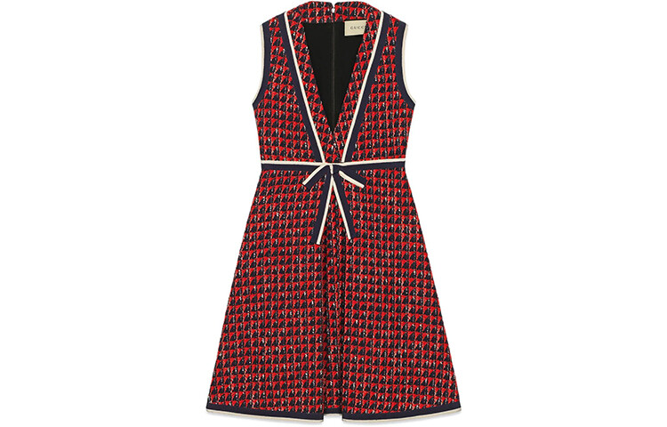 

Платье женское Gucci без рукавов, красный