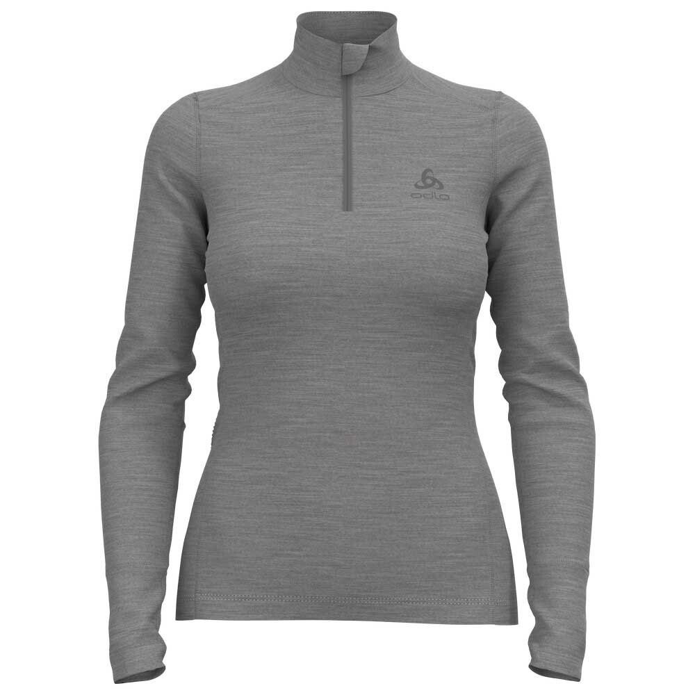 

Базовый слой с длинным рукавом Odlo Merino 2, серый