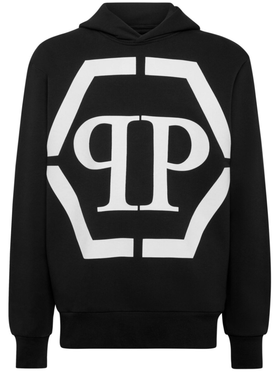 

Philipp Plein худи с логотипом, черный