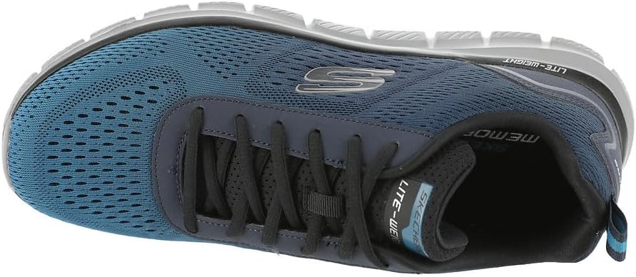 Мужские кроссовки Skechers Sport Equalizer Quick Reaction Oxford, темно-синий — фото 3