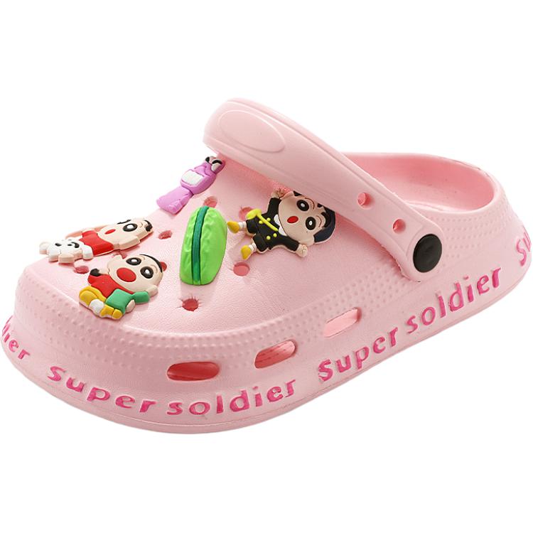 

Сандалии детские, подростковые, амортизирующие, износостойкие, нескользящие, дышащие FIRS Kids, розовый