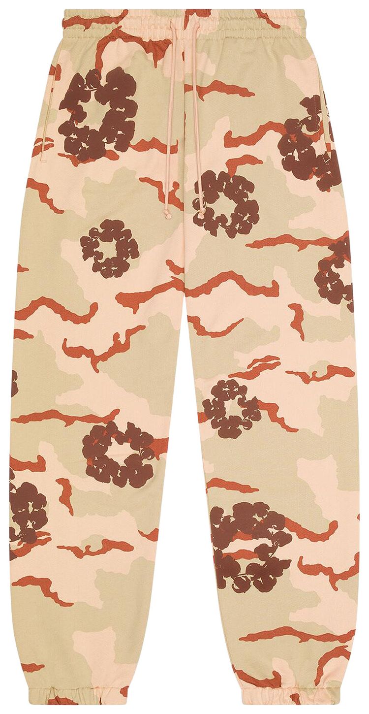 

Спортивные штаны Denim Tears Wreath Sweatpant 'Tan Camo', разноцветный