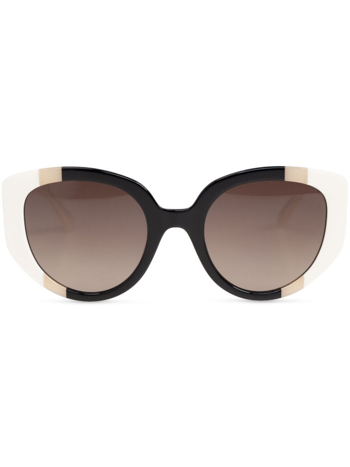 

Солнцезащитные очки в оправе бабочки Moschino Eyewear, белый