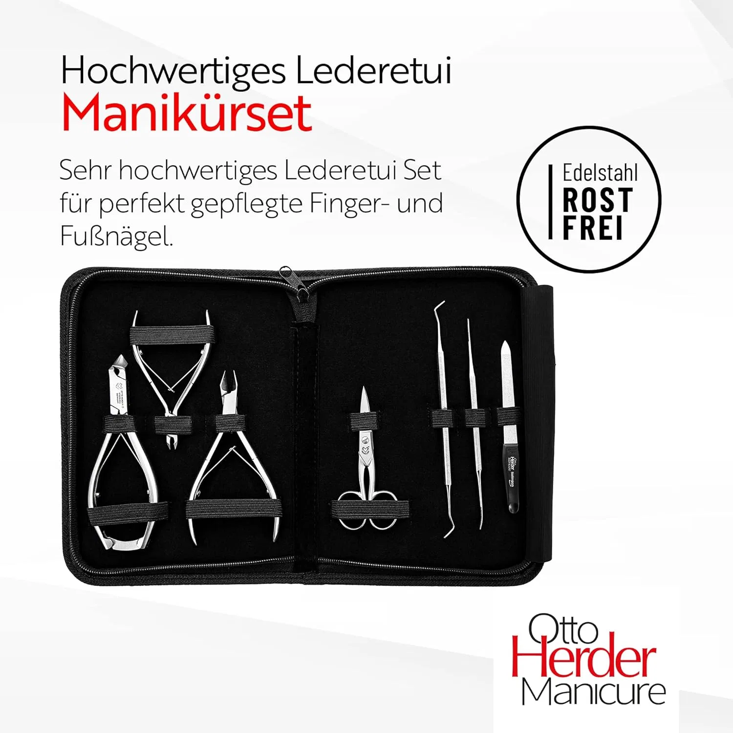 Набор для ухода за ногами Otto Herder Professional, 7 предметов ‎Otto Herder Manicure — фото 4