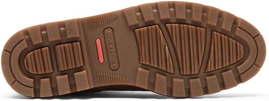 Мужские ботинки Rockport Weather Ready Moc Toe для хайкинга, New Tan Leather/Suede — фото 3