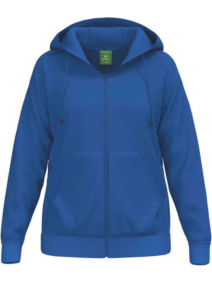 

Толстовка с капюшоном "Ts Hoody Jacket" синего цвета erima