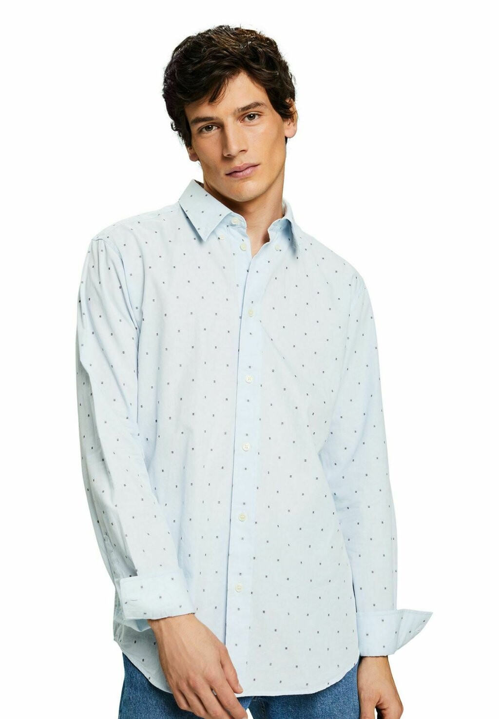 

Рубашка AOP Esprit, цвет pastel blue