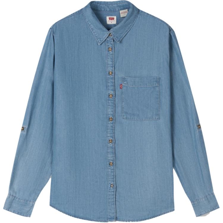 

Футболка женская синяя Levis