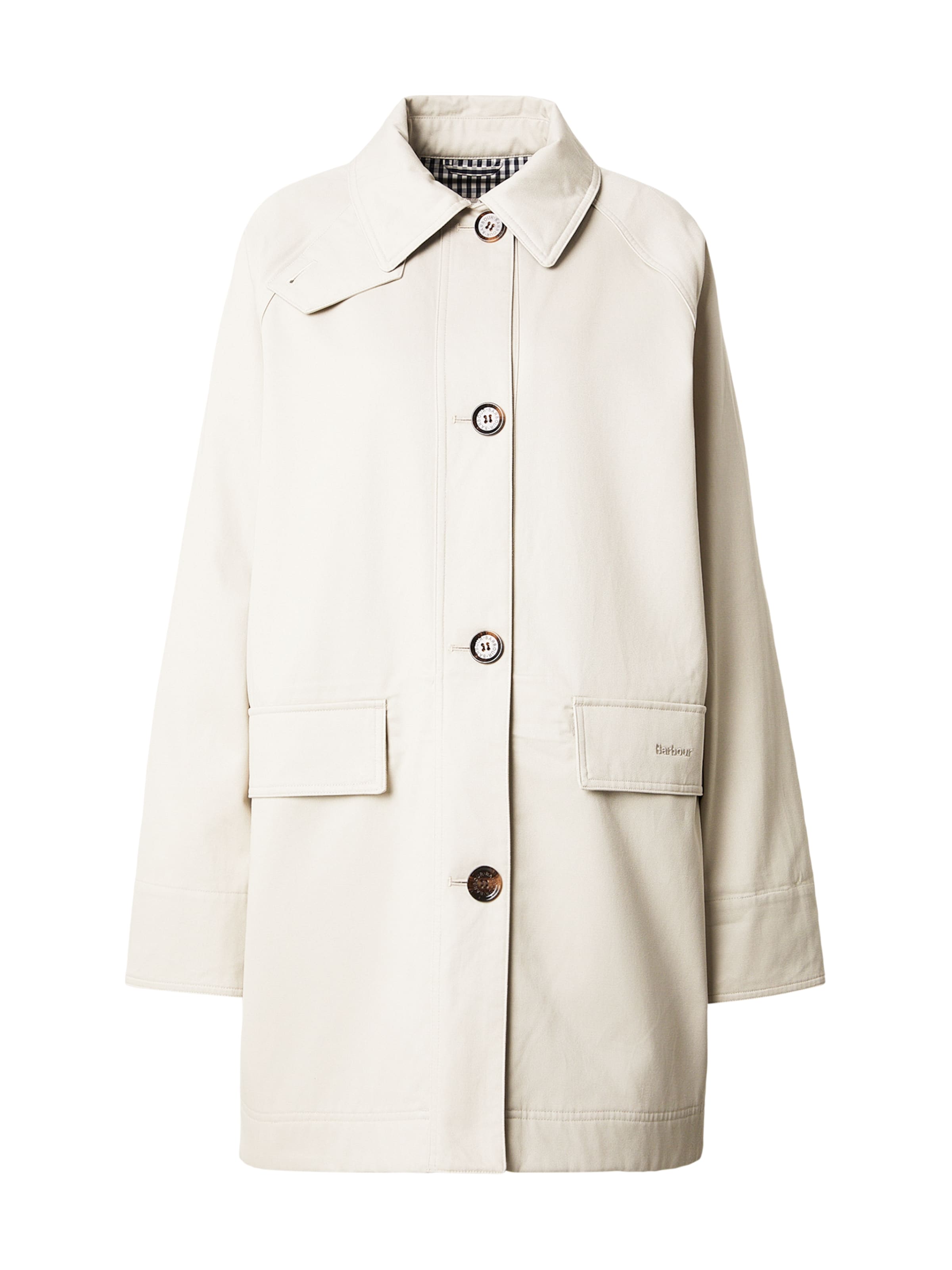 

Barbour Демисезонное пальто светло-серого цвета