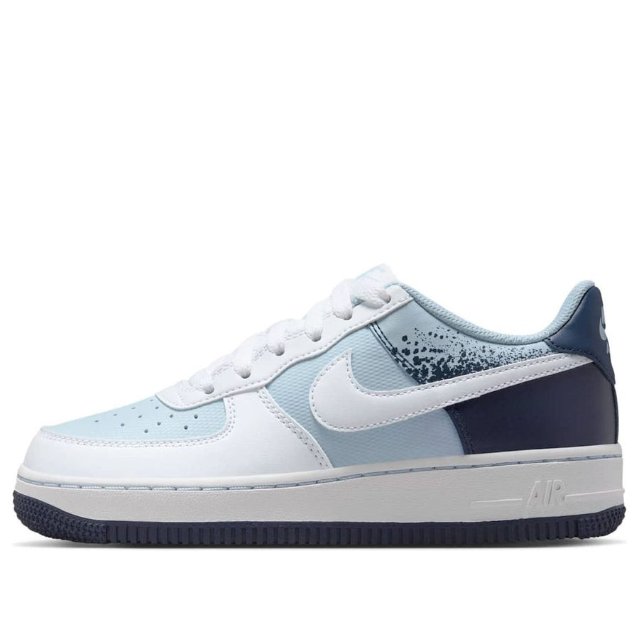 

Кроссовки (GS) Nike Air Force 1 Low 'Light Armory Blue White', белый