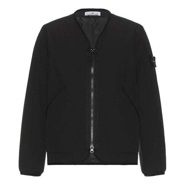 

Куртка recycled padded jacket 'black' Stone Island, черный