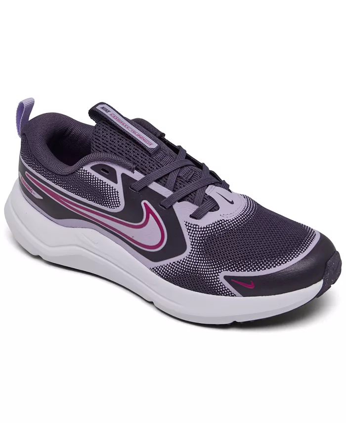 

Беговые кроссовки Big Girls Cosmic Runner от Finish Line Nike, фиолетовый