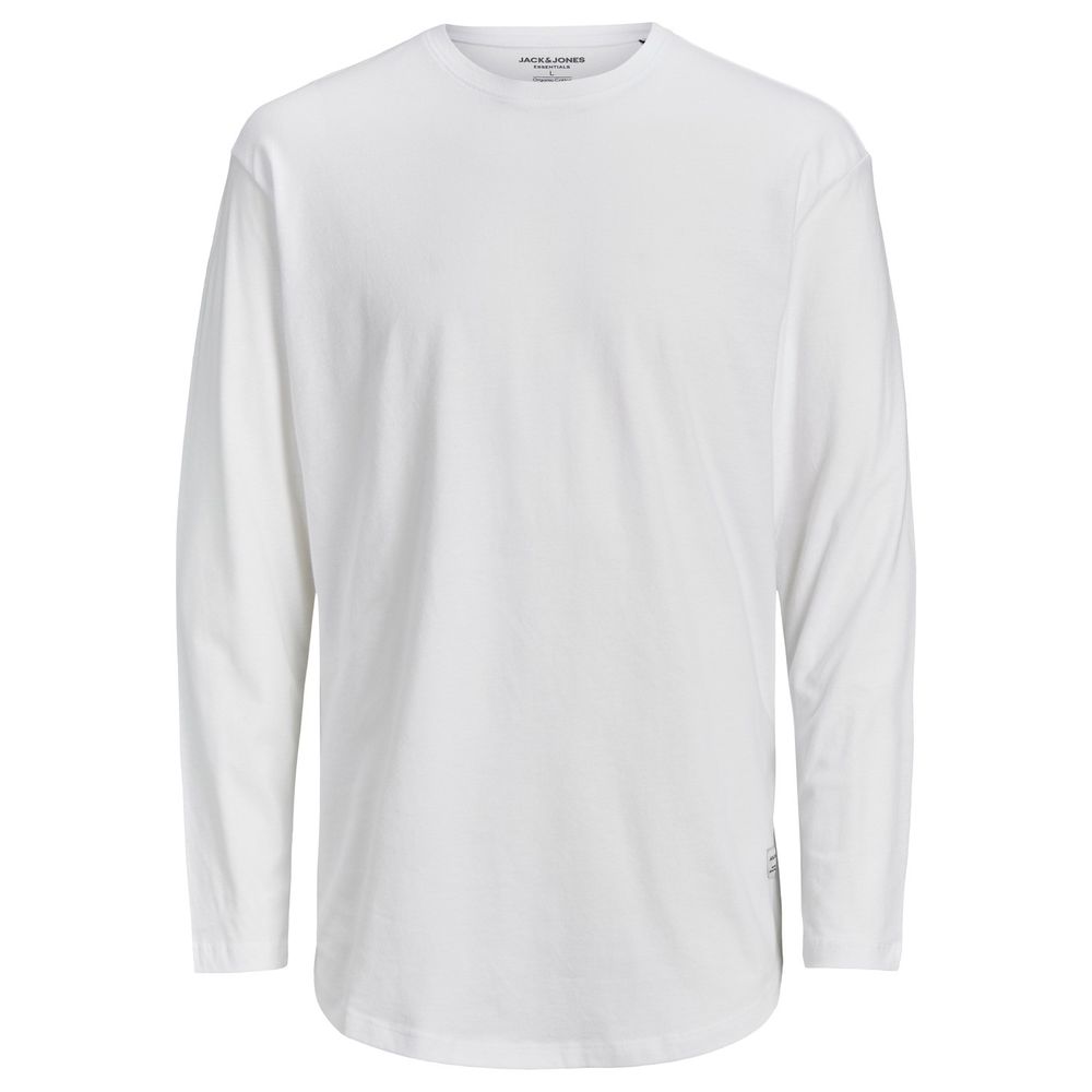 

Белая хлопковая рубашка Jack & Jones