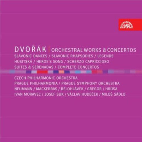 

CD диск Dvorak / Suk / Czech Philharmonic Orch / Neumann: Orchestral Works & Concertos