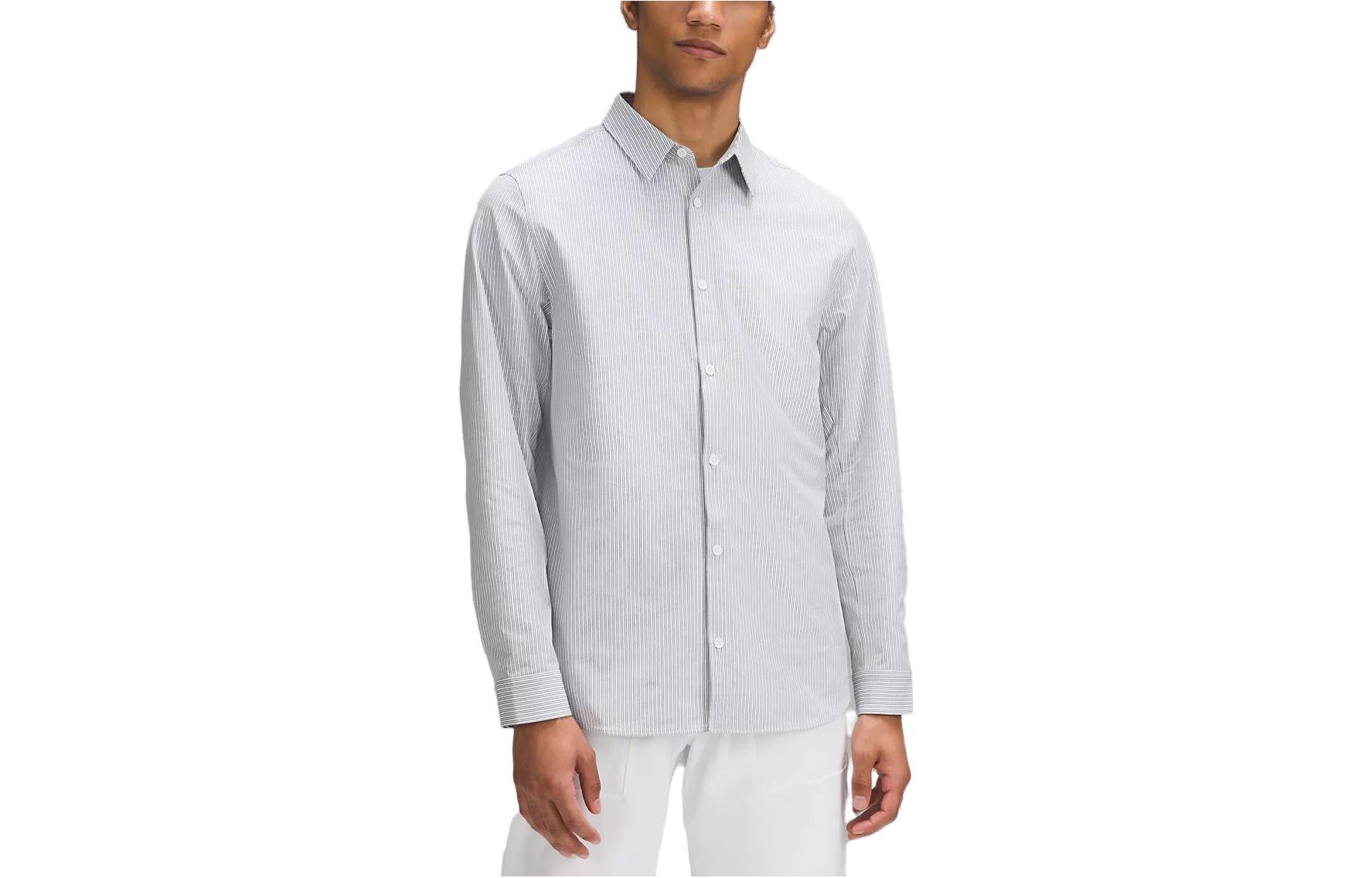 

Новая рубашка Venture для мужчин Lululemon, светло-серый