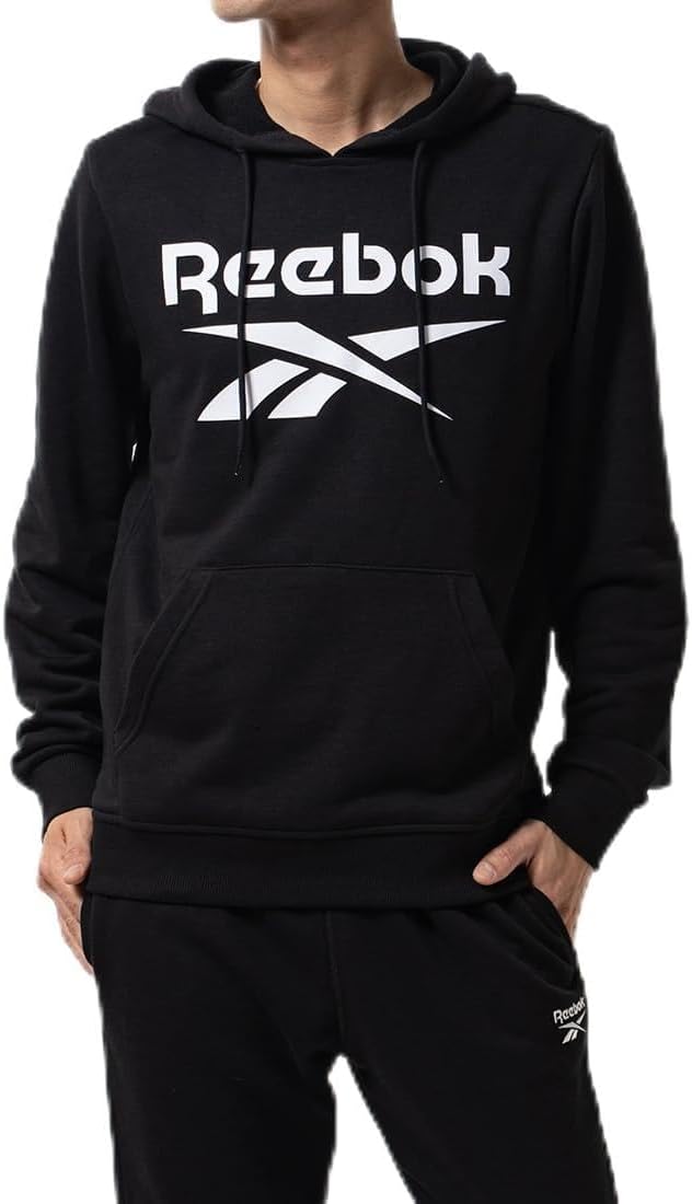 

Мужская толстовка Reebok IDENTITY с большим логотипом и капюшоном