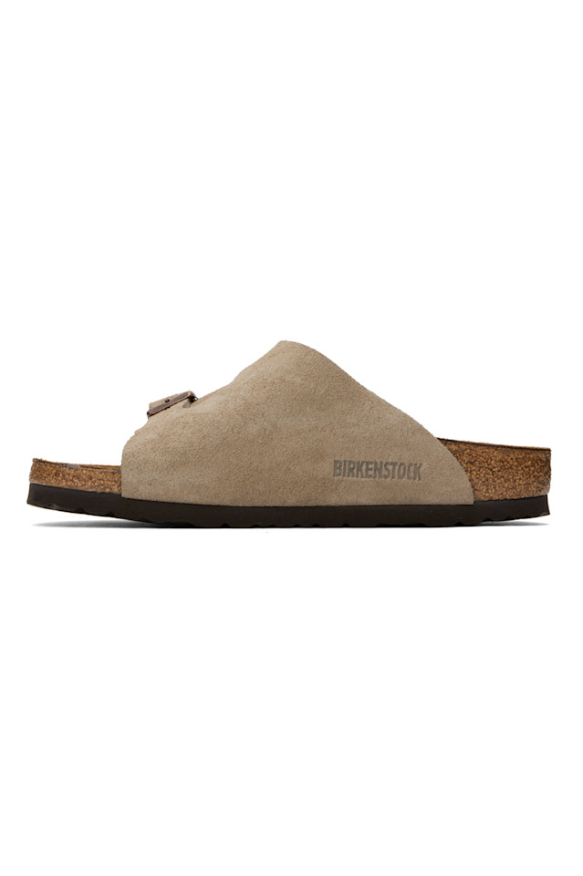 Узкие сандалии Zurich Birkenstock, цвет taupe — фото 3