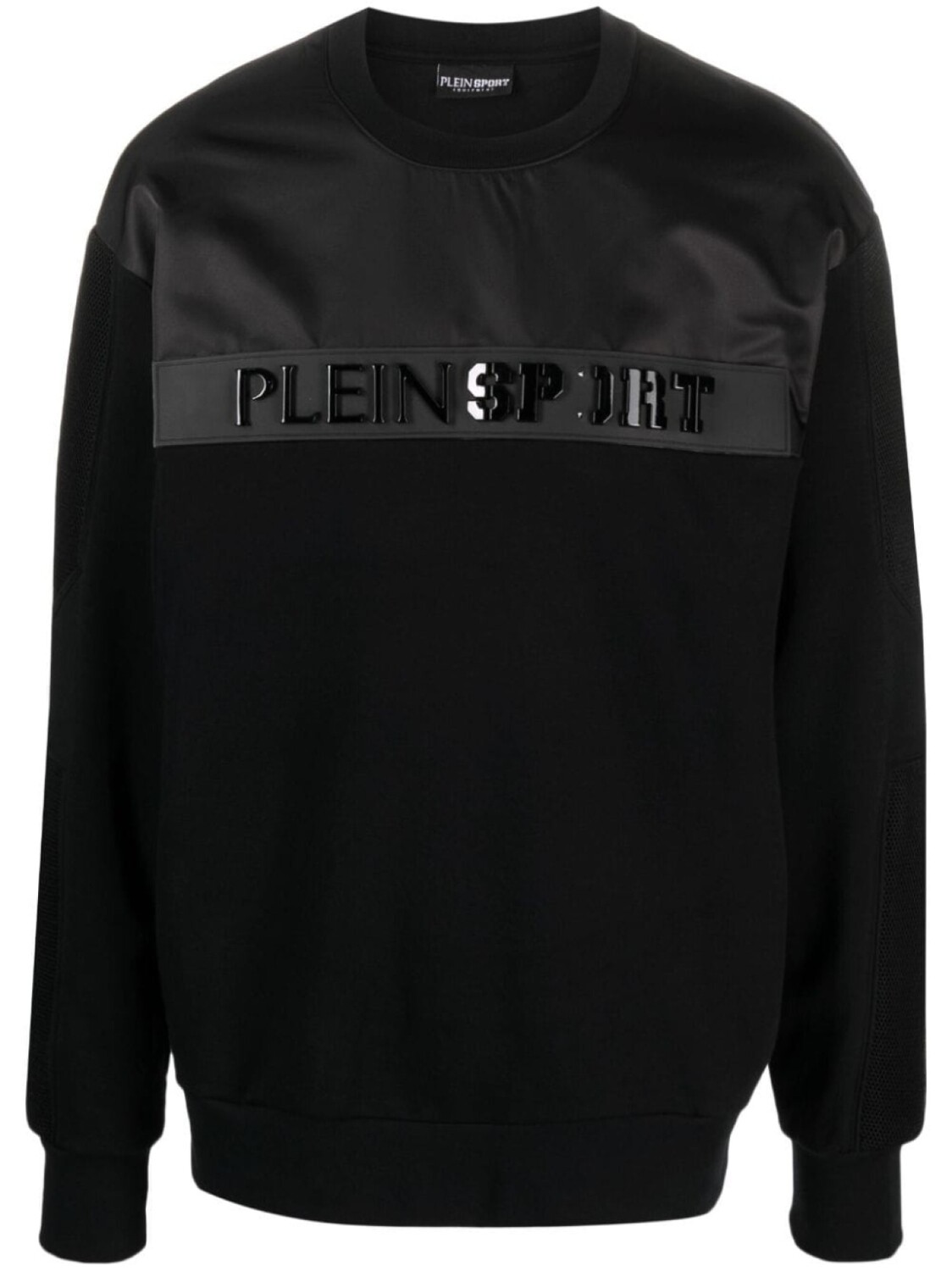 

Plein Sport толстовка с нашивкой-логотипом, черный