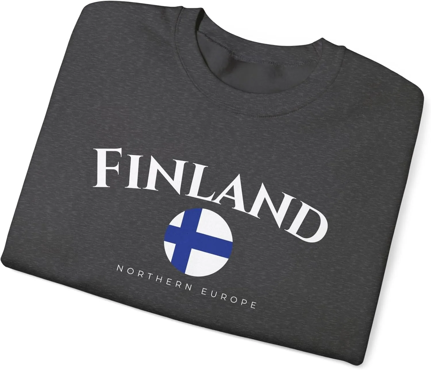 Толстовка Heavy Blend с принтом "Finland Northern Europe" — фото 3