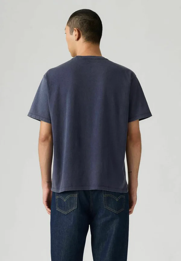 Футболка с винтажным принтом Levi'S, Grunge Wash Gr Smoke-0409 — фото 2
