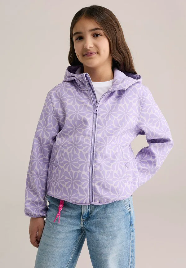 Куртка из мягкой ткани We Fashion, Lilac — фото 2