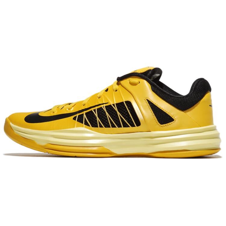 

Баскетбольные кроссовки Hyperdunk унисекс с низким верхом желто-черные Nike