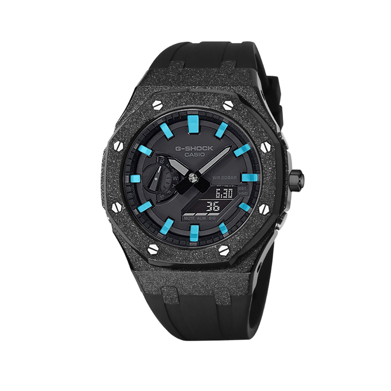 

CASIO Retrofit Series электронные часы на ремешке из смолы унисекс черный циферблат