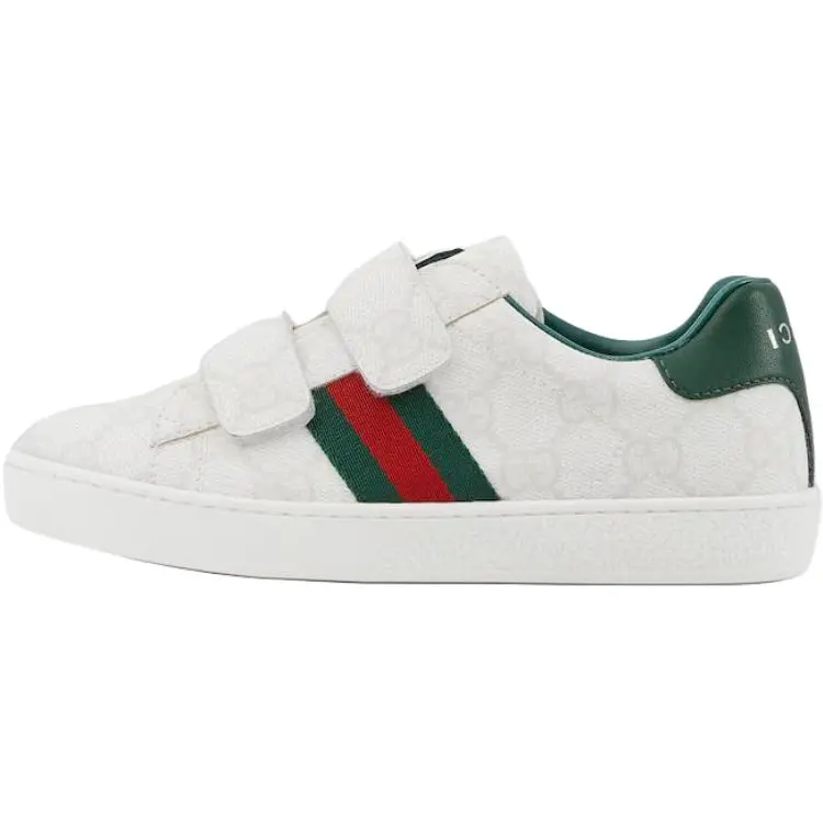 

GUCCI Детские кроссовки для скейтбординга ACE Low Top, белые