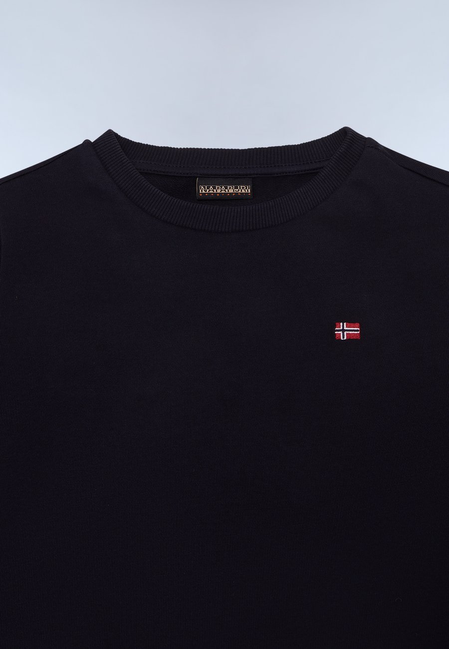 Толстовка Napapijri BALIS UNISEX, Blue Marine/Dark Blue — фото 4