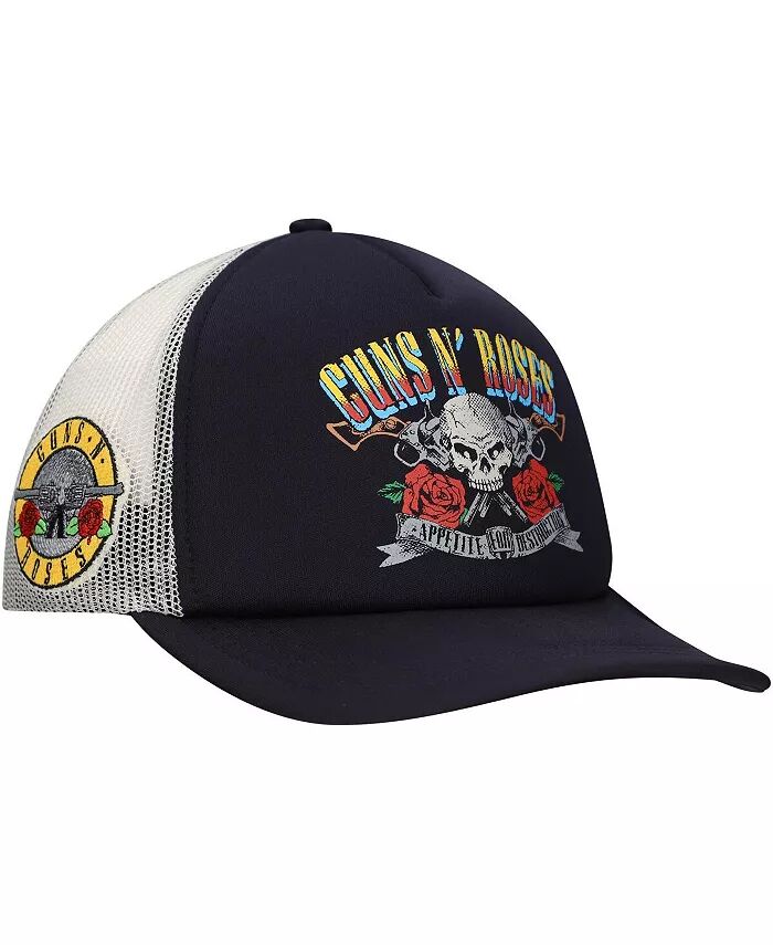 

Мужская черная регулируемая кепка Guns N' Roses Appetite For Destruction Trucker Lids