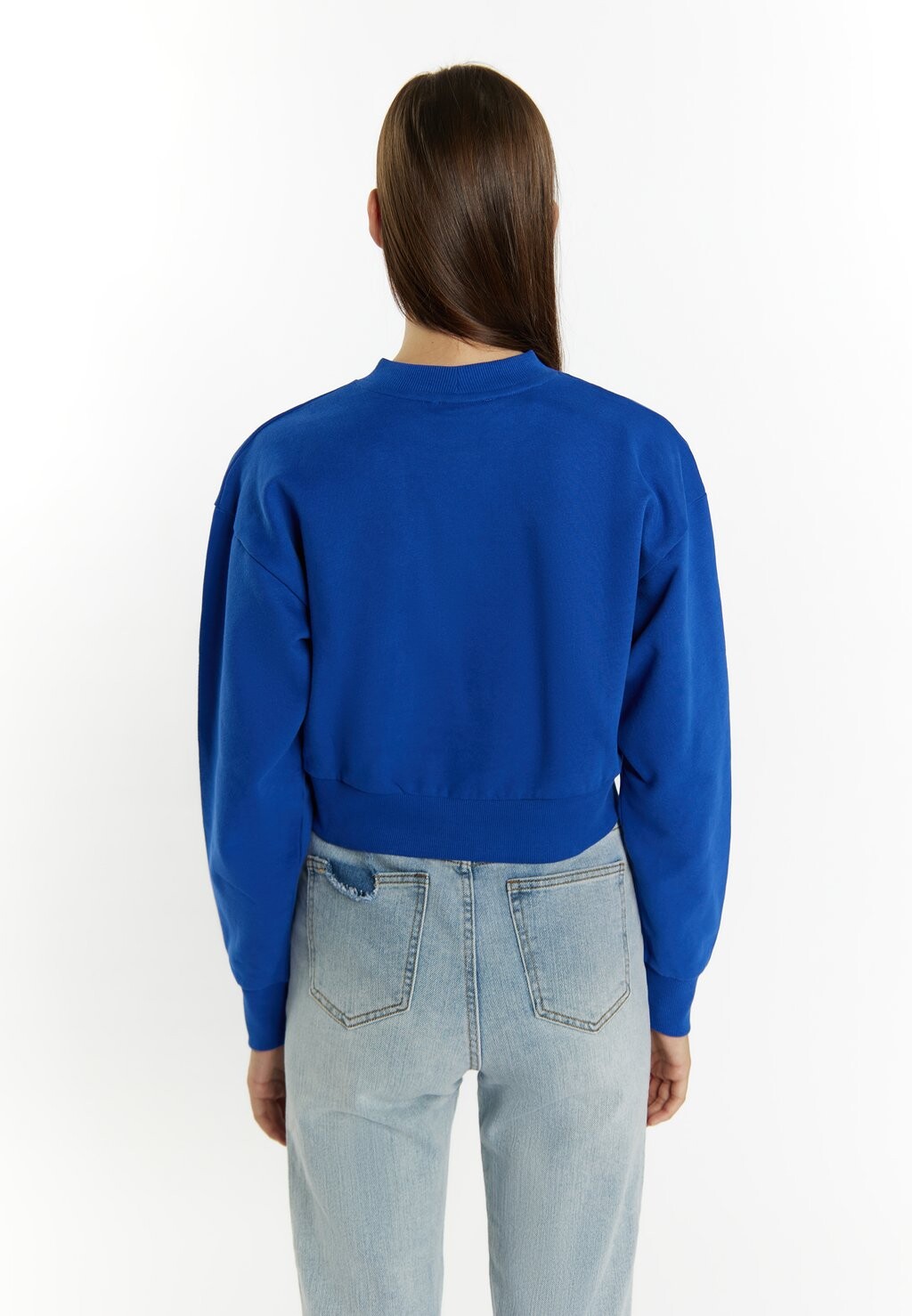 

Толстовка CROPPED KEEPSUDRY myMo, синий