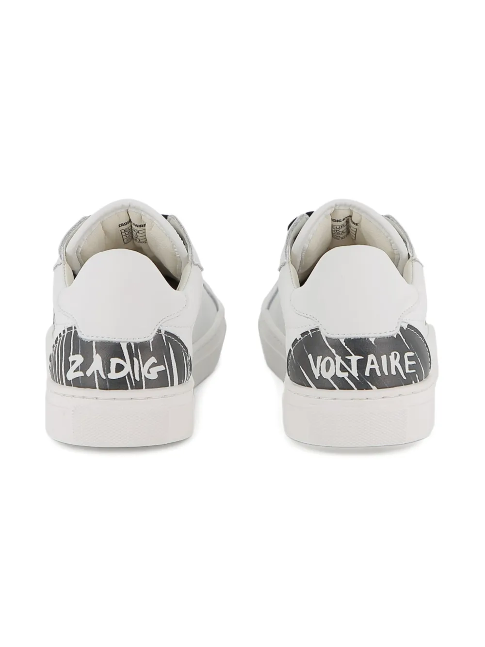 Кроссовки на шнуровке Zadig & Voltaire Kids, белый — фото 3