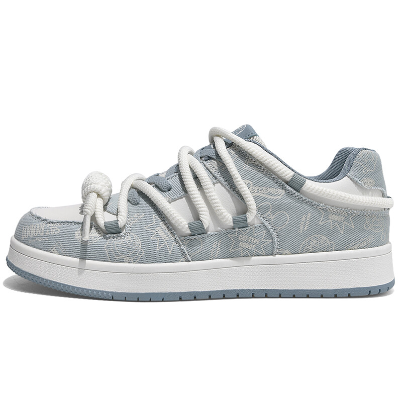 

Холщовые кеды унисекс с низким верхом Doraemon, цвет Denim Blue