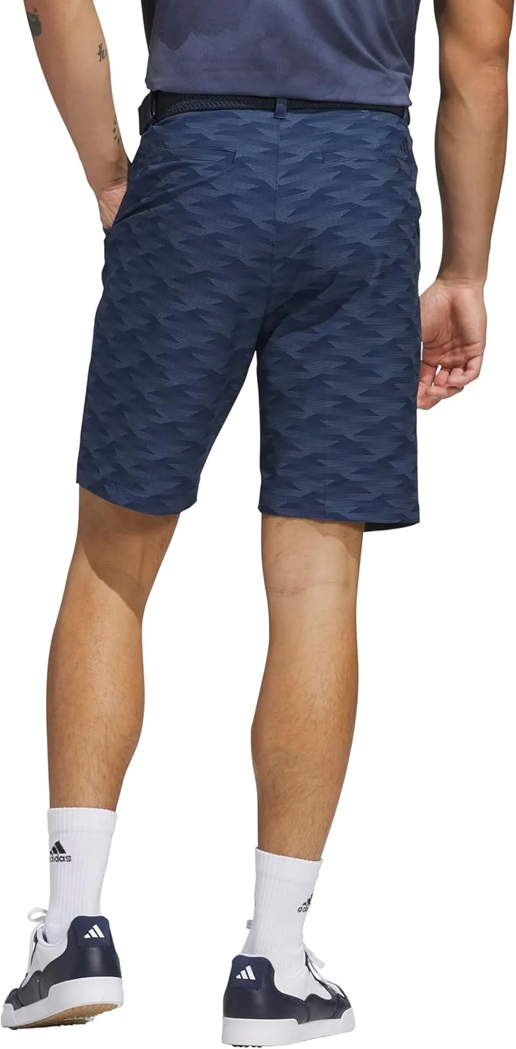 Шорты Adidas Mens Ultimate365 9-inch Printed, темно-синий — фото 4