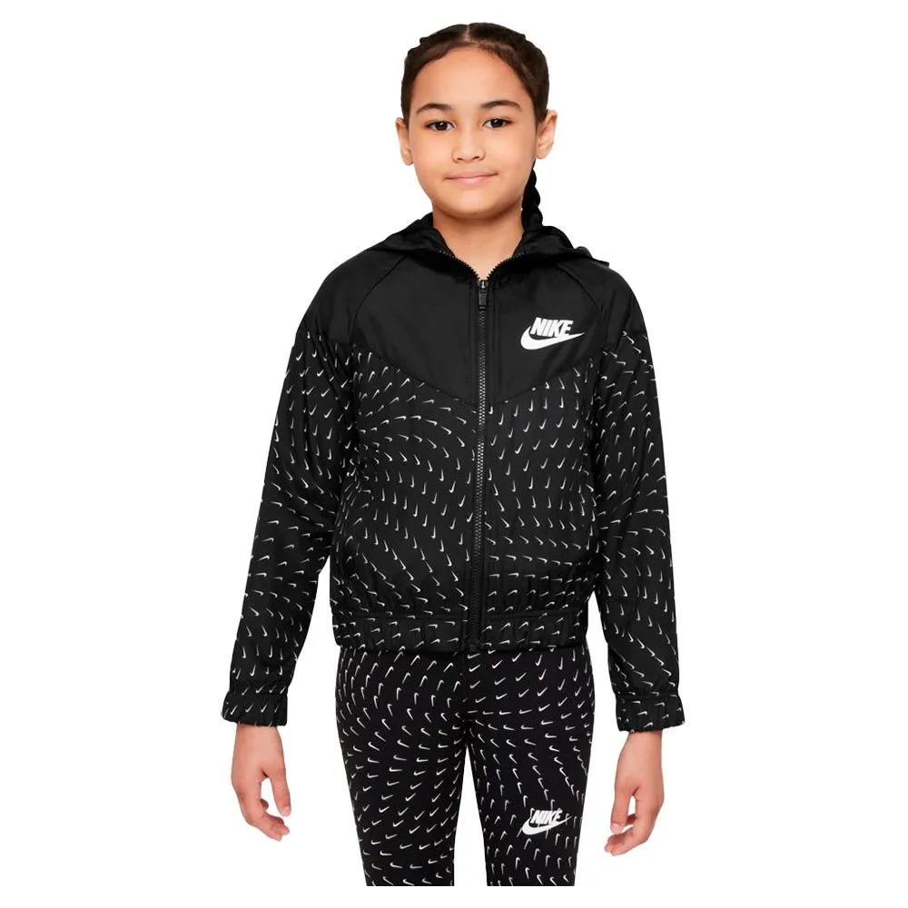 

Куртка Nike Sportswear Windrunner Aop, черный