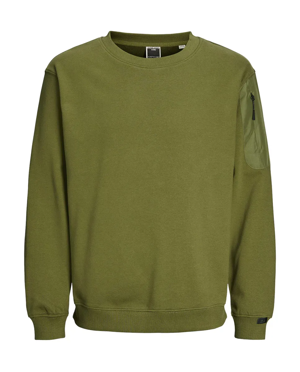 

Мужская толстовка с круглым вырезом и длинными рукавами Jack & Jones, зеленый