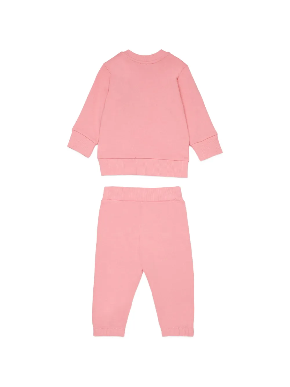 Спортивный костюм с логотипом Diesel Kids, розовый — фото 2