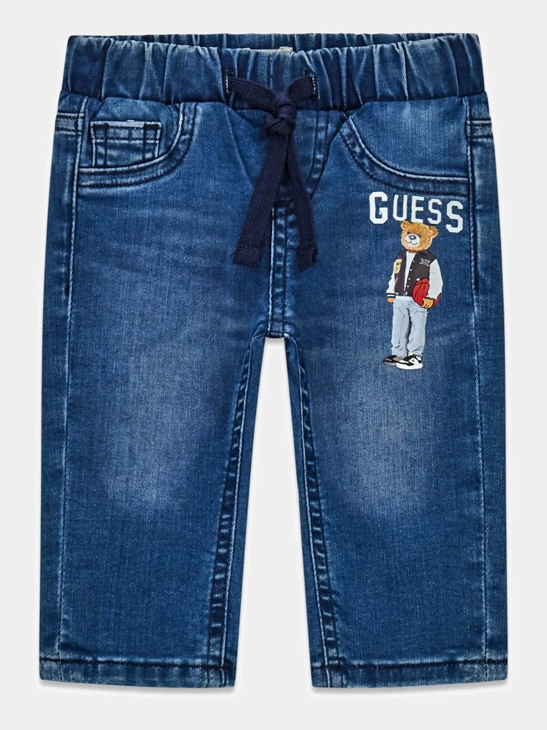 Джинсы Guess Regular Jeans синего цвета — фото 2