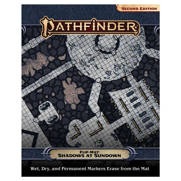 

Ролевая игра Paizo PathFinder 2E - Flip-Mat - Shadows at Sundown