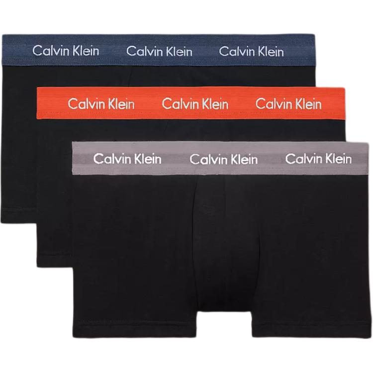 

Мужские трусы CALVIN KLEIN, 3 пары, 3 Pack (Gray+Cherry Red+Dark Blue)