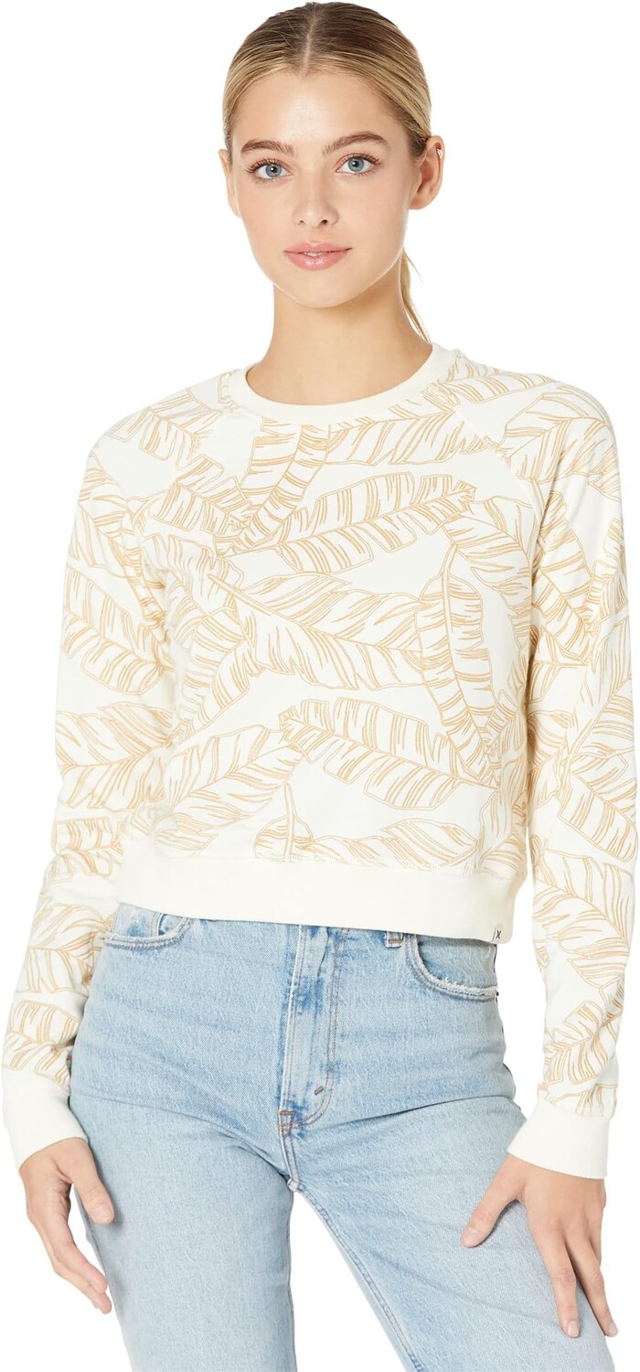 

Толстовка Hurley Aop Raglan Crew, цвет Marshmallow Fro